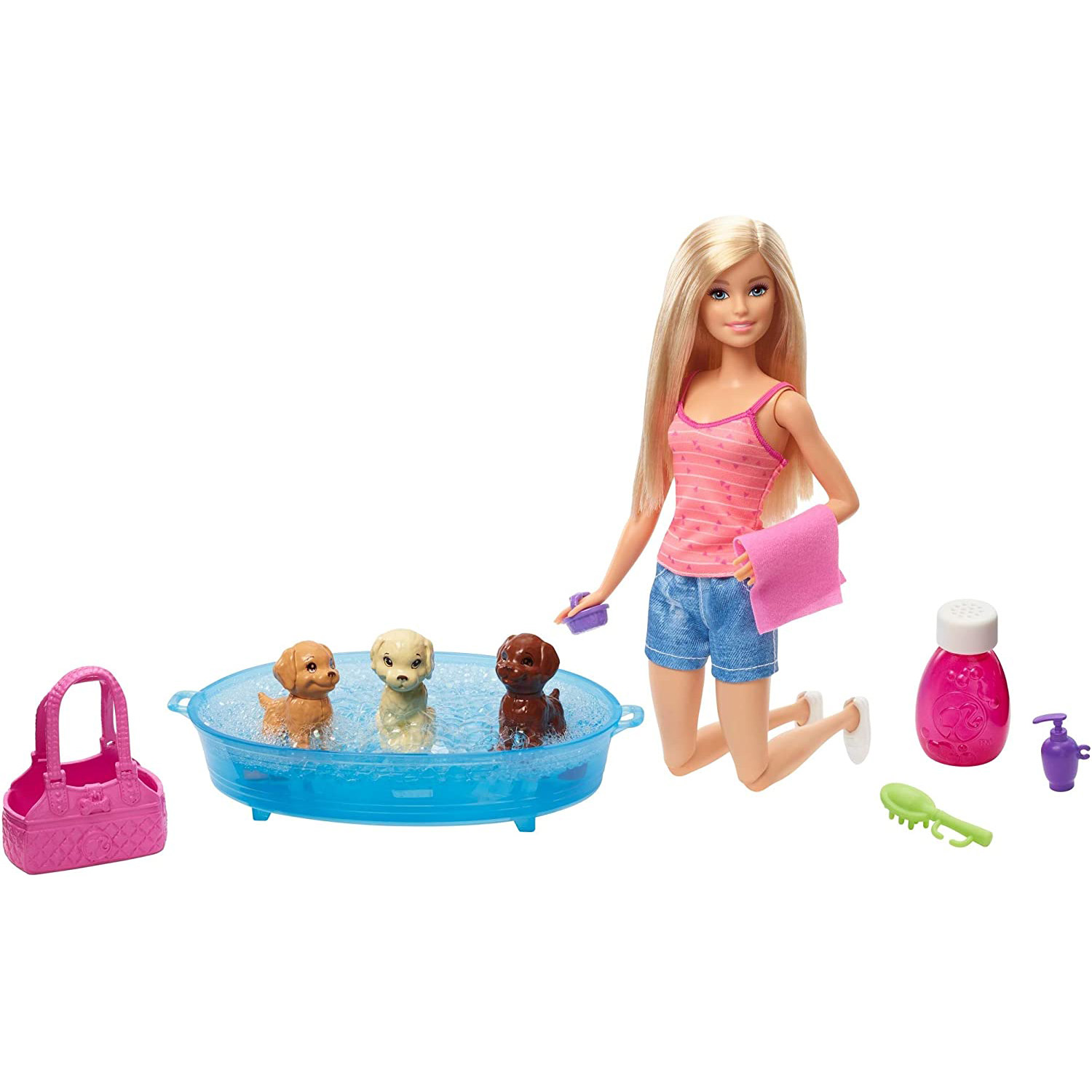 Barbie & chelsea bathroom playset on sale