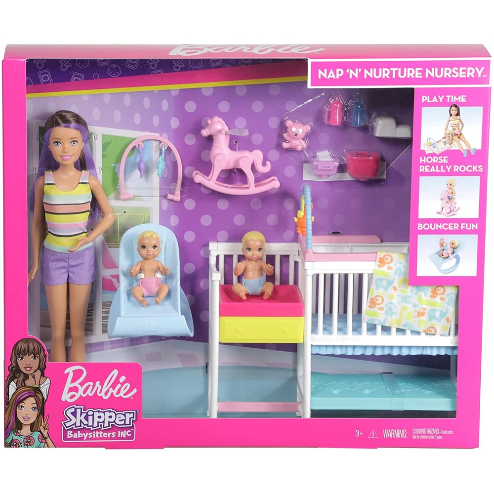Barbie baby clearance crib set