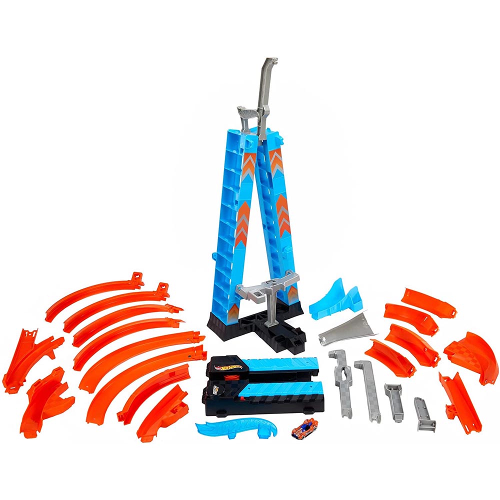 Torre de choques en el aire hot wheels store